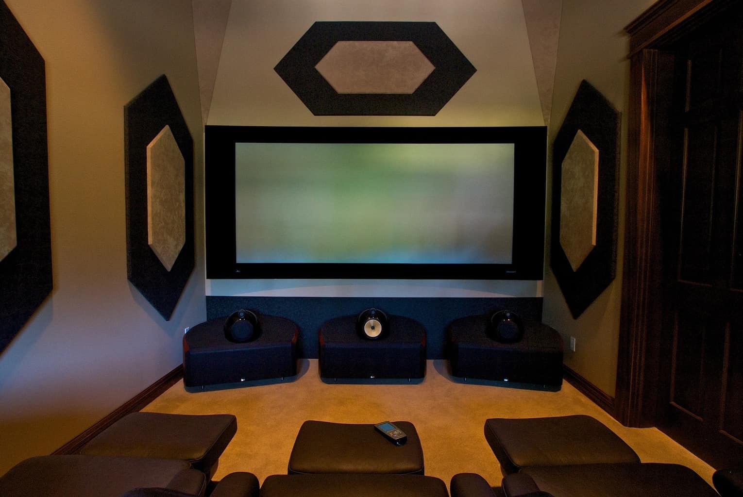 Media Room Design - Cypress Homes Salem Oregon