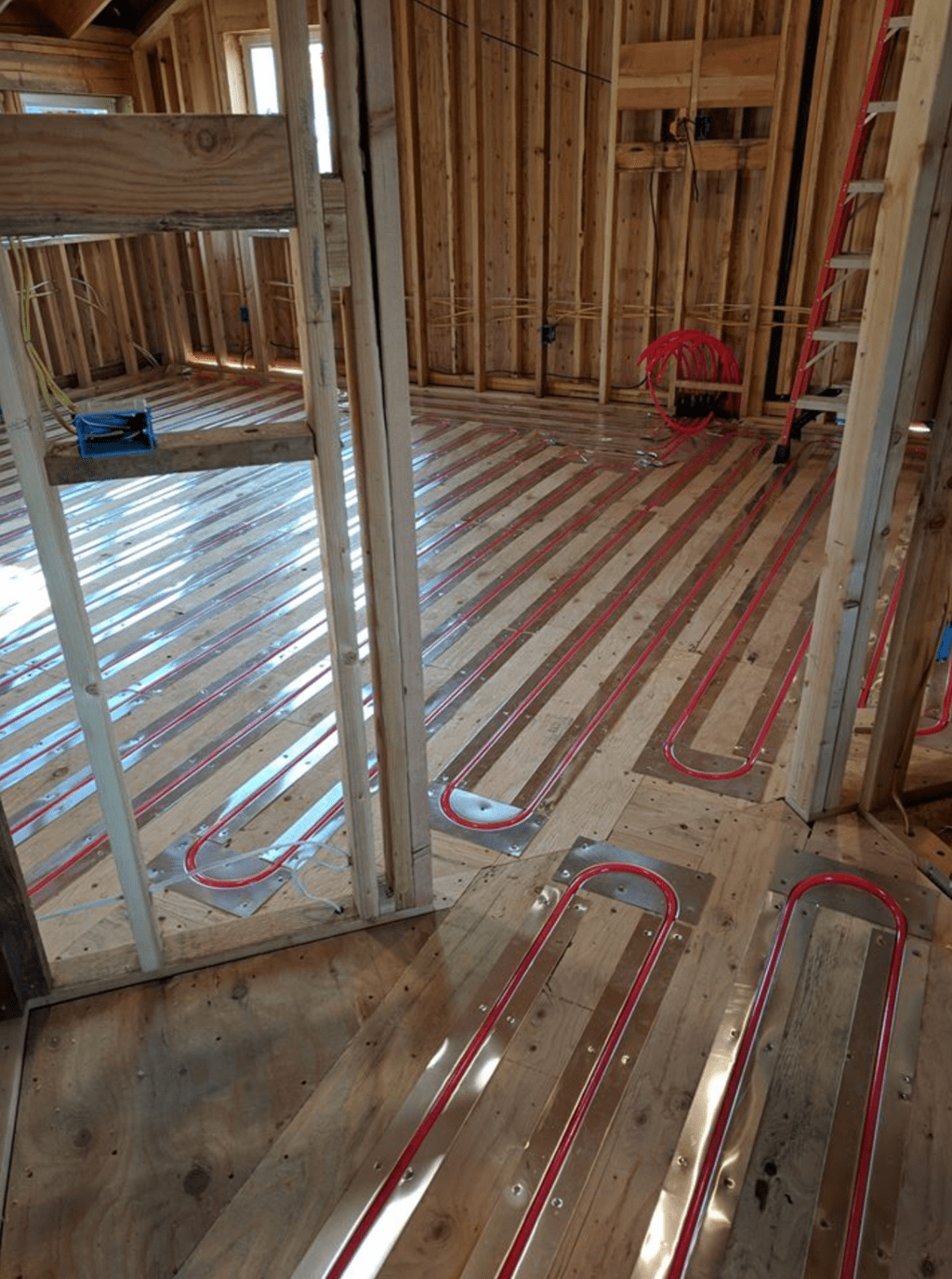radiant heat floor panels